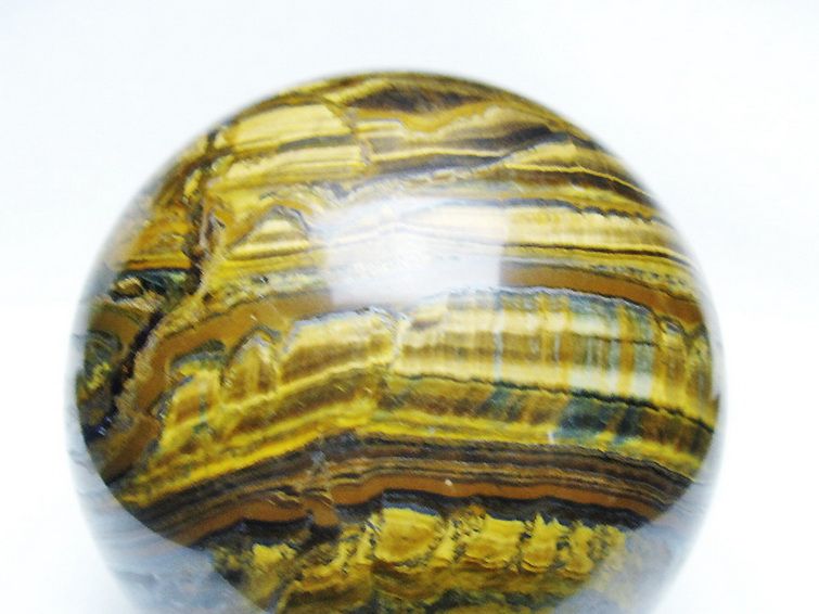 2.3Kgアイアンタイガーアイ丸玉 120mm [T671-6357] 2枚目