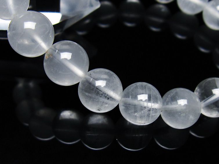 ガーデン水晶ファントムブレスレット 10mm [T676-1777] 3枚目