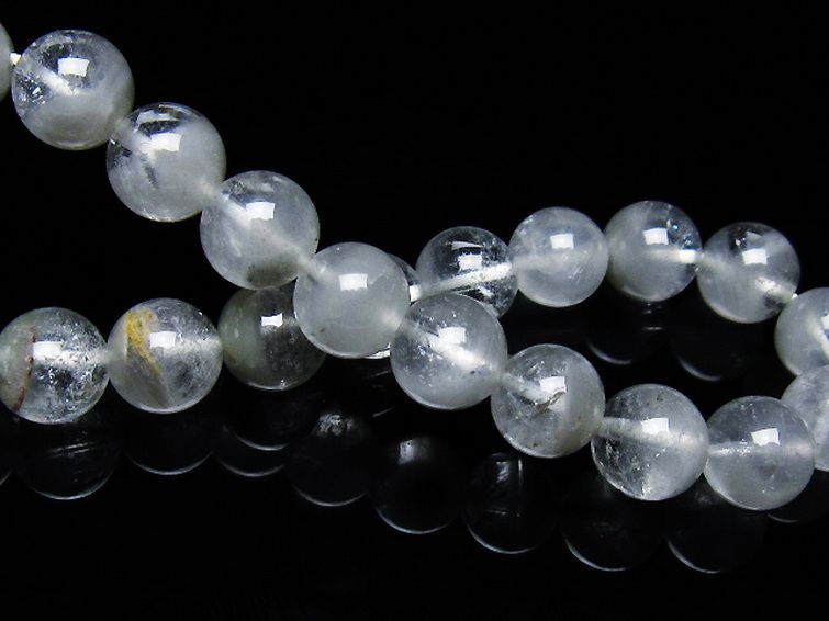 ガーデン水晶ファントムブレスレット 9mm [T676-1809] 2枚目