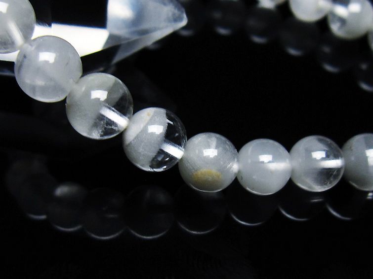 ガーデン水晶ファントムブレスレット 7mm [T676-1841] 3枚目