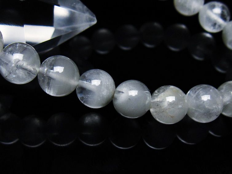 ガーデン水晶ファントムブレスレット 9mm [T676-1849] 3枚目