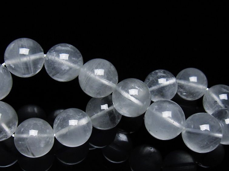 ガーデン水晶ファントムブレスレット 13mm [T676-1874] 2枚目