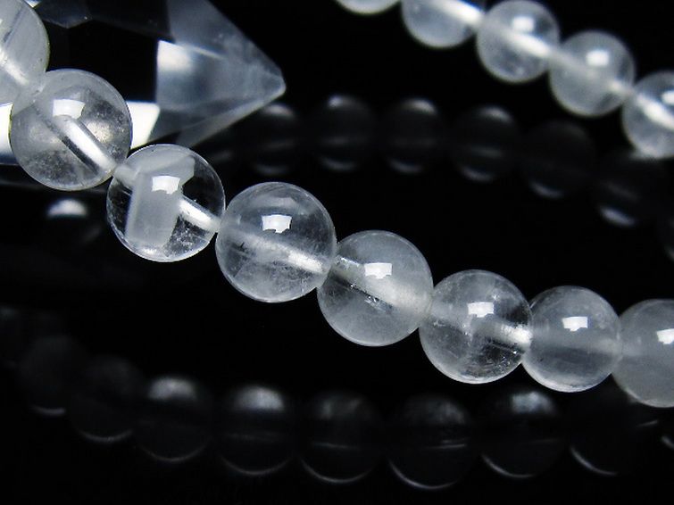 ガーデン水晶ファントムブレスレット 8mm [T676-1889] 3枚目