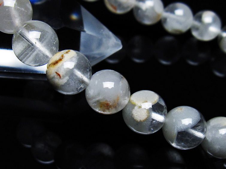 ガーデン水晶ファントムブレスレット 10mm [T676-1925] 3枚目