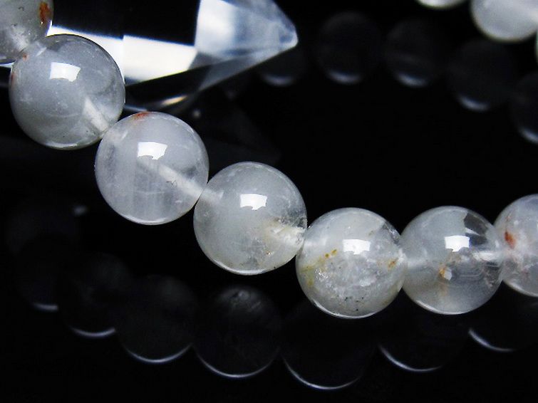 ガーデン水晶ファントムブレスレット 10mm [T676-1968] 3枚目