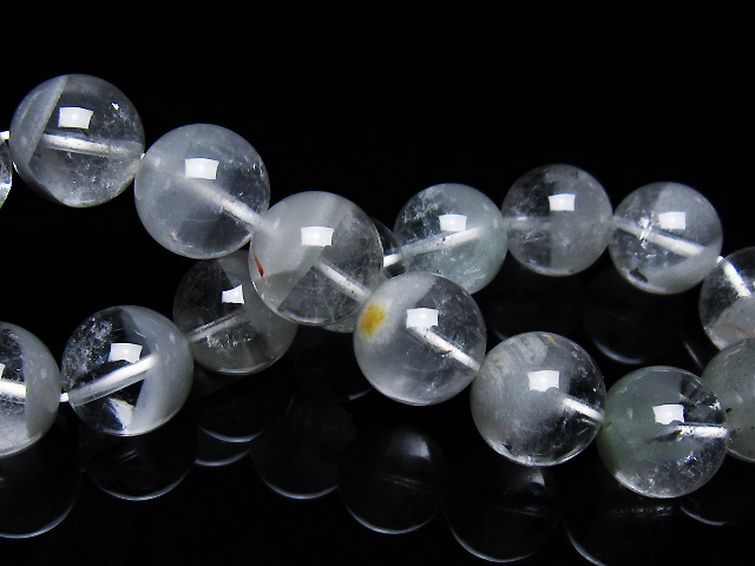 ガーデン水晶ファントムブレスレット 12mm [T676-1980] 2枚目