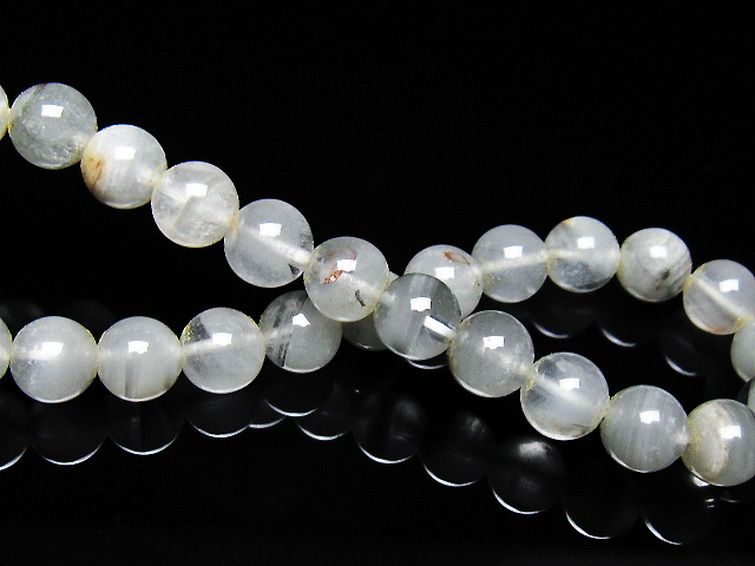 ガーデン水晶ファントムブレスレット 7mm [t676-2189] 2枚目