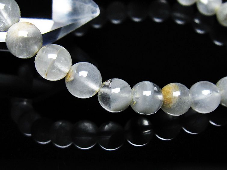 ガーデン水晶ファントムブレスレット 7mm [t676-2189] 3枚目