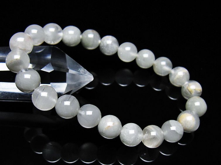 ガーデン水晶ファントムブレスレット 9mm [t676-2213] 1枚目