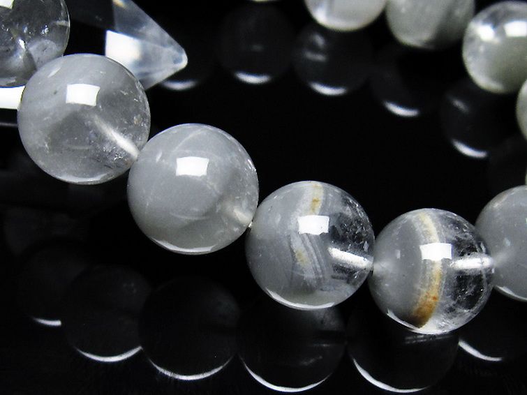 ガーデン水晶ファントムブレスレット 13mm [t676-2230] 3枚目