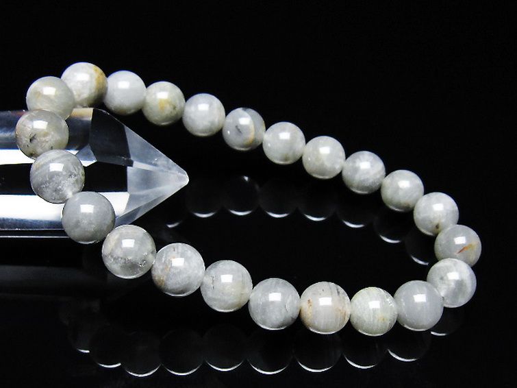 ガーデン水晶ファントムブレスレット 8mm [t676-2241] 1枚目