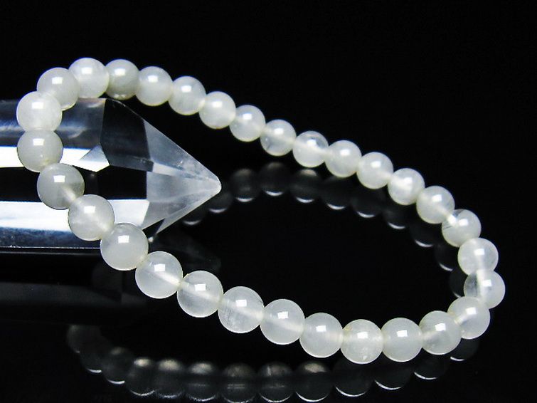 ガーデン水晶ファントムブレスレット 6mm [t676-2258] 1枚目