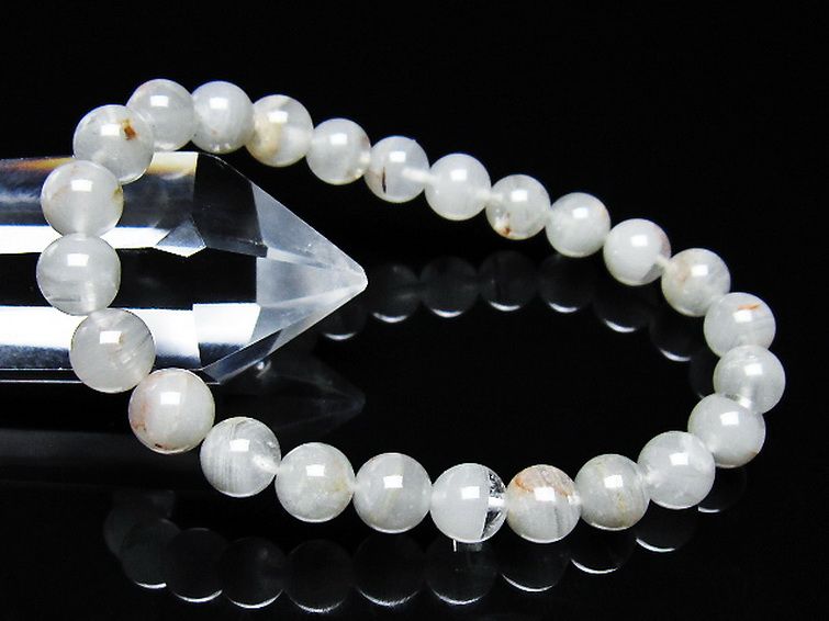 ガーデン水晶ファントムブレスレット 7mm [t676-2262] 1枚目