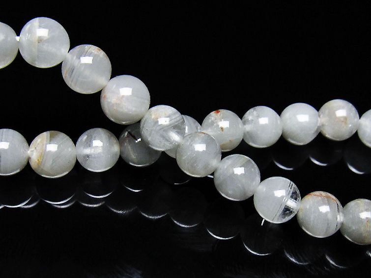 ガーデン水晶ファントムブレスレット 7mm [t676-2262] 2枚目