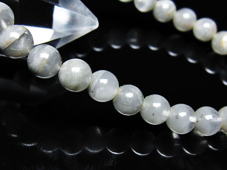 ガーデン水晶ファントムブレスレット 6mm [t676-2266] 3枚目