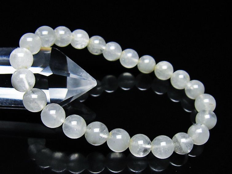 ガーデン水晶ファントムブレスレット 8mm [t676-2270] 1枚目