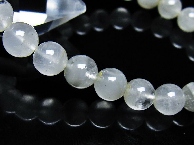 ガーデン水晶ファントムブレスレット 8mm [t676-2270] 3枚目