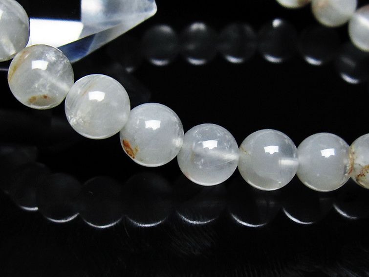 ガーデン水晶ファントムブレスレット 8mm [t676-2272] 3枚目