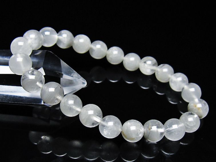 ガーデン水晶ファントムブレスレット 8mm [t676-2275] 1枚目