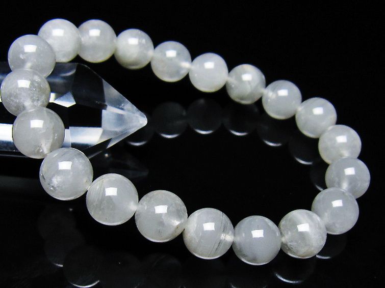 ガーデン水晶ファントムブレスレット 10mm [t676-2281] 1枚目