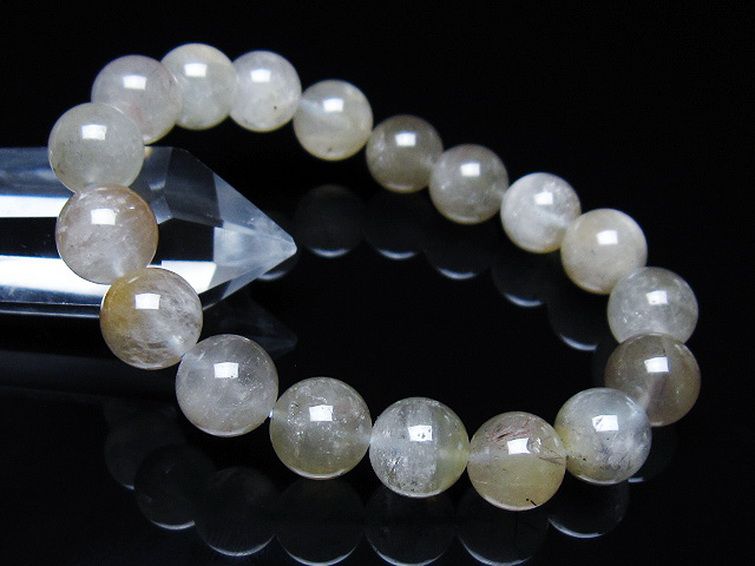 キャッツアイプラチナルチルブレスレット 11mm [T684-3513] 1枚目