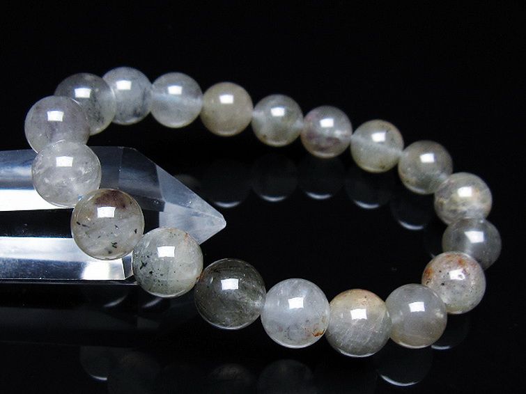 キャッツアイプラチナルチルブレスレット 10mm [T684-3539] 1枚目