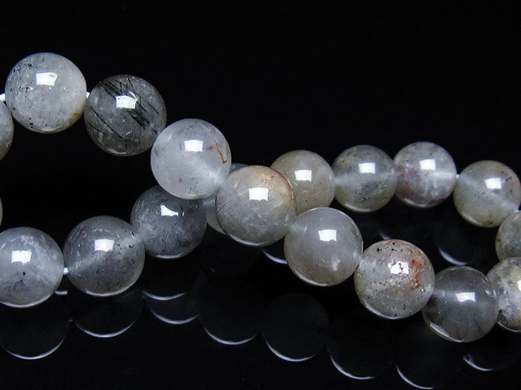 キャッツアイプラチナルチルブレスレット 10mm [T684-3539] 2枚目