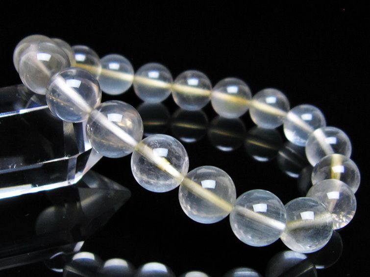 キャッツアイプラチナルチルブレスレット 11mm [t684-3561] 1枚目