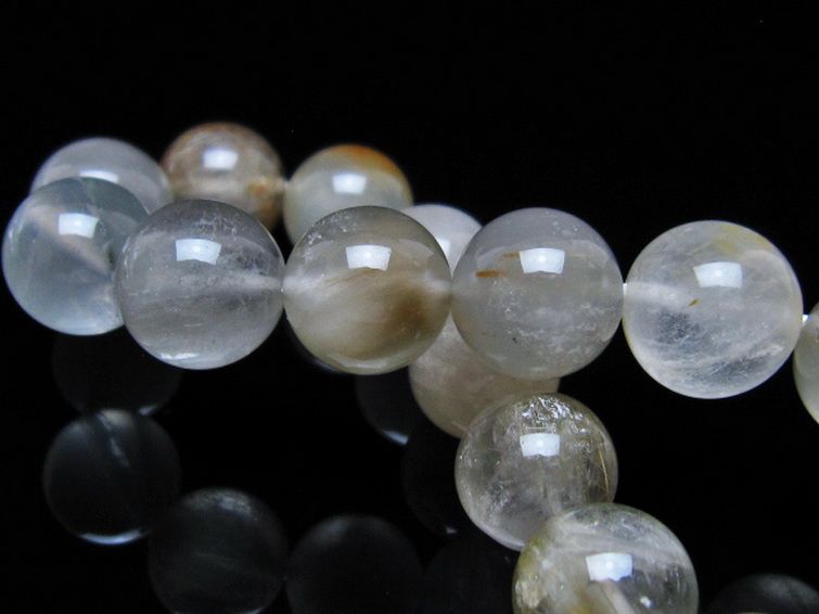 キャッツアイプラチナルチルブレスレット 12mm [t684-3613] 2枚目