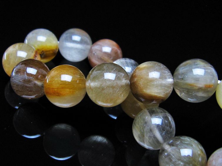 キャッツアイプラチナルチルブレスレット 13mm [t684-3652] 2枚目