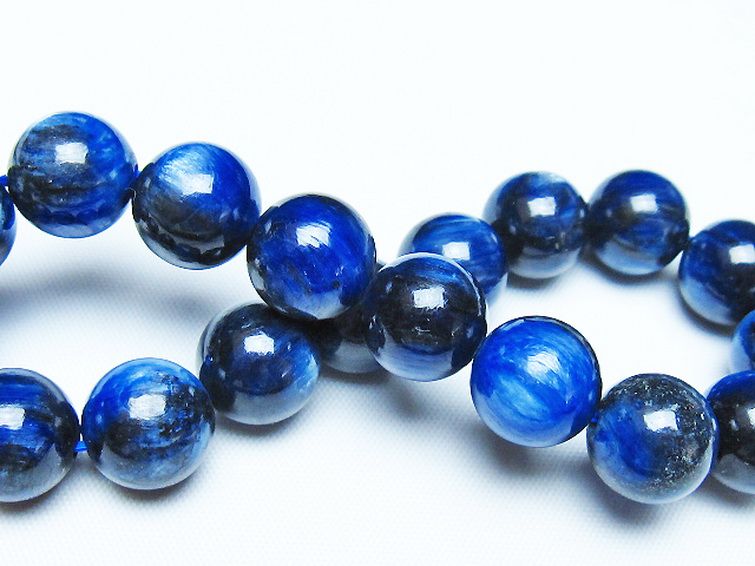 カイヤナイトブレスレット 12mm [t69-6872] 2枚目
