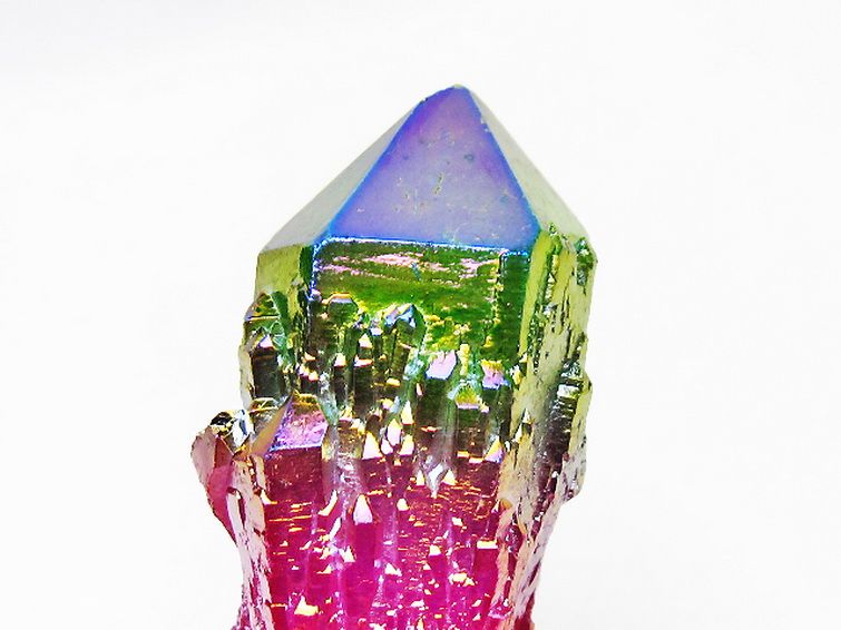 オーラ水晶 オーラクリスタル カテドラルライブラリー 原石(レインボー)[T693-4828] 3枚目