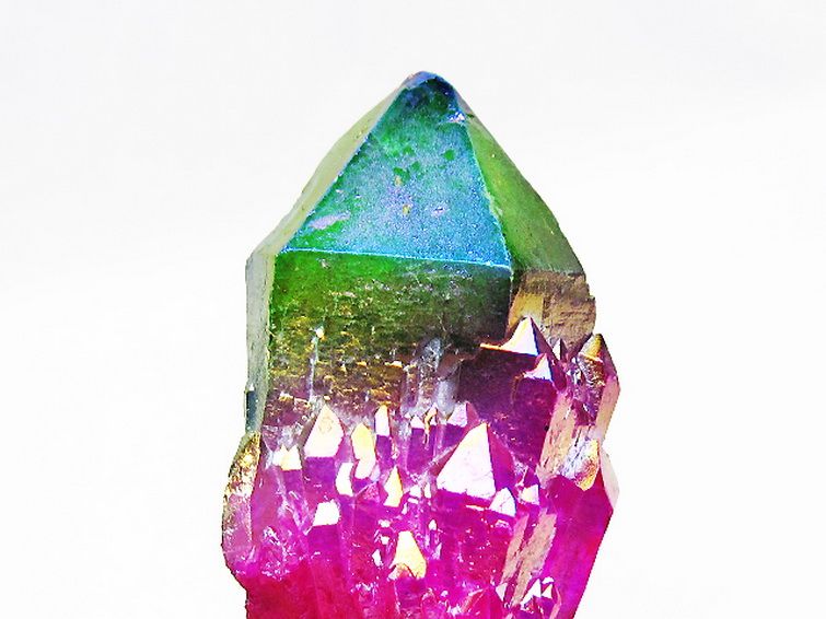 オーラ水晶 オーラクリスタル カテドラルライブラリー 原石(レインボー)[T693-4833] 3枚目