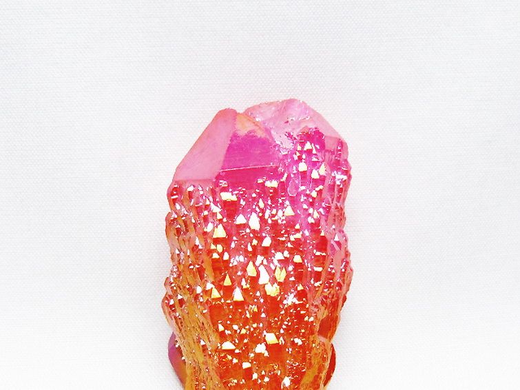 オーラ水晶 オーラクリスタル カテドラルライブラリー 原石(レインボー)[T693-4850] 2枚目