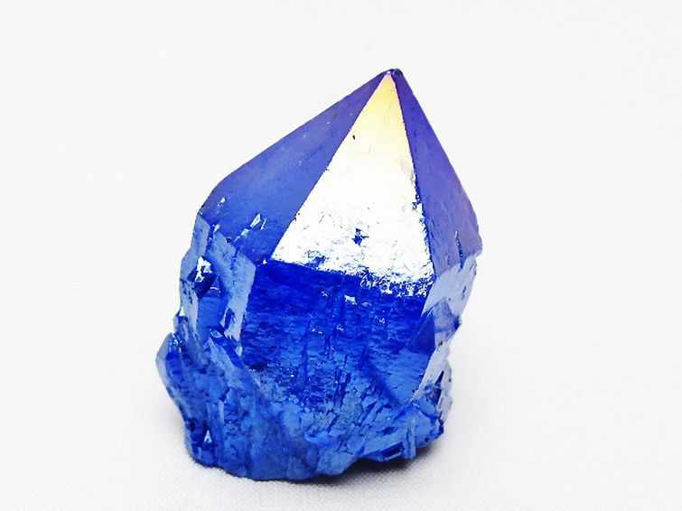 オーラ水晶 オーラクリスタル カテドラルライブラリー 原石 (ブルー)[T693-4867] 1枚目