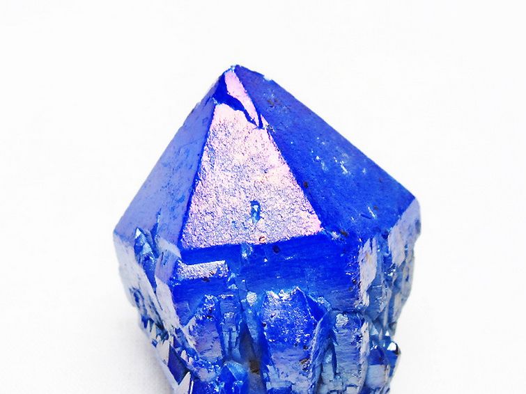 オーラ水晶 オーラクリスタル カテドラルライブラリー 原石 (ブルー)[T693-4889] 2枚目