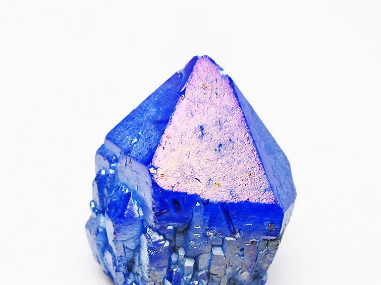 オーラ水晶 オーラクリスタル カテドラルライブラリー 原石 (ブルー)[T693-4889] 3枚目