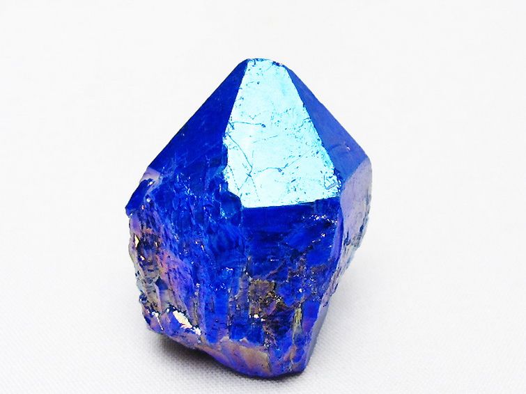 オーラ水晶 オーラクリスタル カテドラルライブラリー 原石 (ブルー)[T693-4894] 1枚目