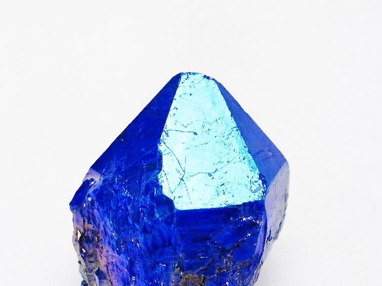 オーラ水晶 オーラクリスタル カテドラルライブラリー 原石 (ブルー)[T693-4894] 2枚目