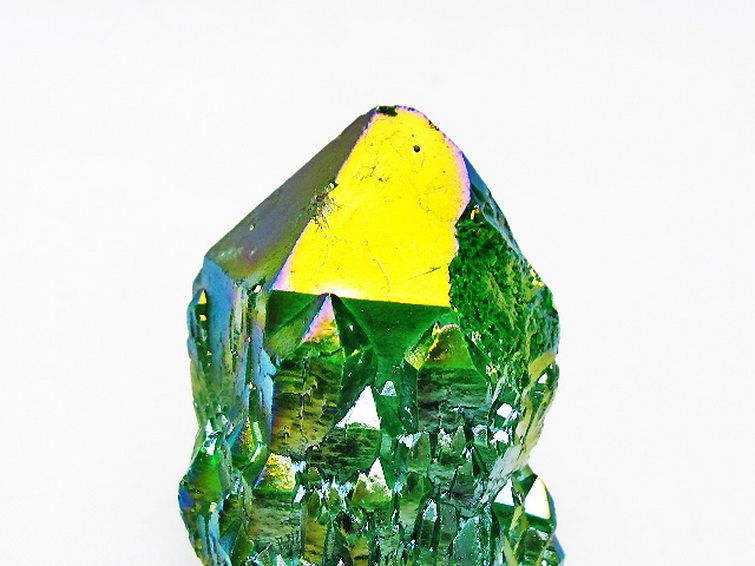 オーラ水晶 オーラクリスタル カテドラルライブラリー 原石 (グリーン)[T693-4938] 2枚目