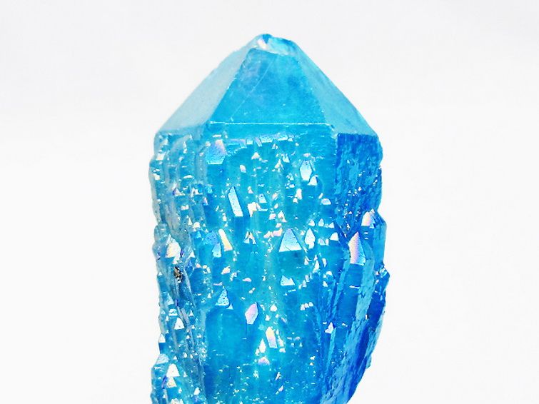 オーラ水晶 オーラクリスタル カテドラルライブラリー 原石 (アクア)[T693-4948] 3枚目