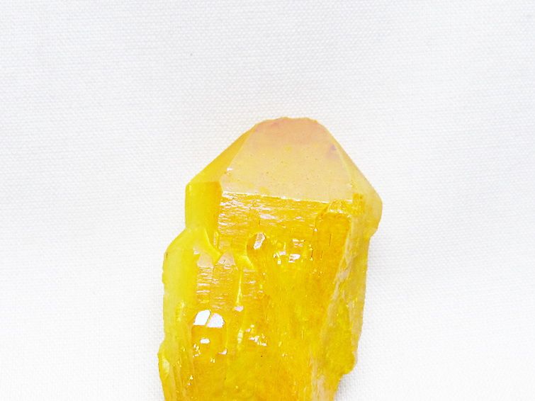 オーラ水晶 オーラクリスタル カテドラルライブラリー 原石 (イエロー)[T693-4997] 2枚目