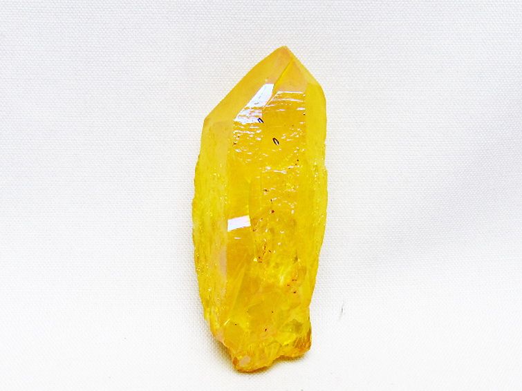 オーラ水晶 オーラクリスタル カテドラルライブラリー 原石 (イエロー)[T693-5004] 1枚目