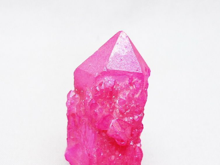 オーラ水晶 オーラクリスタル カテドラルライブラリー 原石 (ローズ)[T693-5026] 2枚目