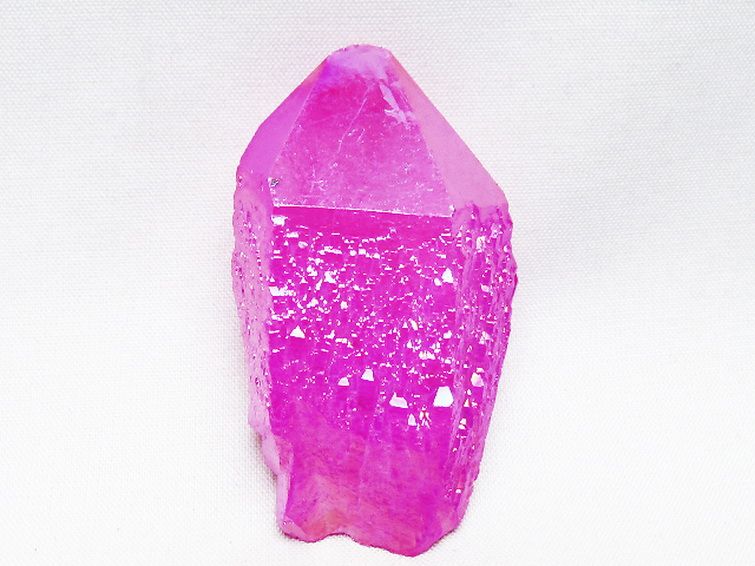 オーラ水晶 オーラクリスタル カテドラルライブラリー 原石 (ローズ)[T693-5047] 1枚目