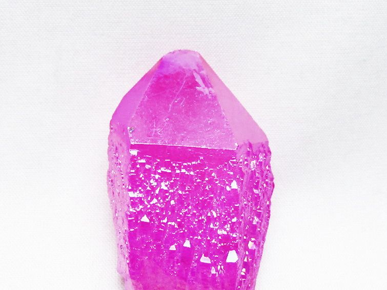 オーラ水晶 オーラクリスタル カテドラルライブラリー 原石 (ローズ)[T693-5047] 2枚目