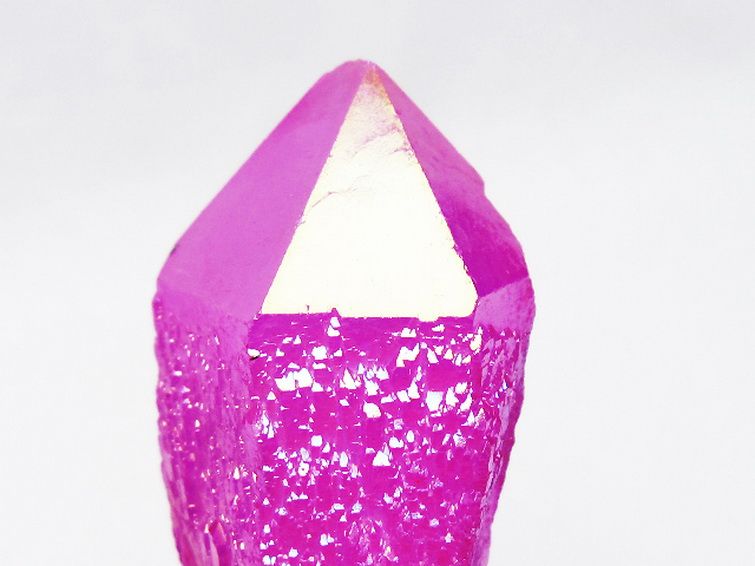 オーラ水晶 オーラクリスタル カテドラルライブラリー 原石 (ローズ)[T693-5047] 3枚目