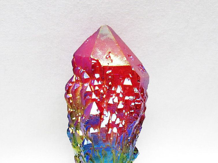 オーラ水晶 オーラクリスタル カテドラルライブラリー 原石(レインボー)[T693-5088] 2枚目