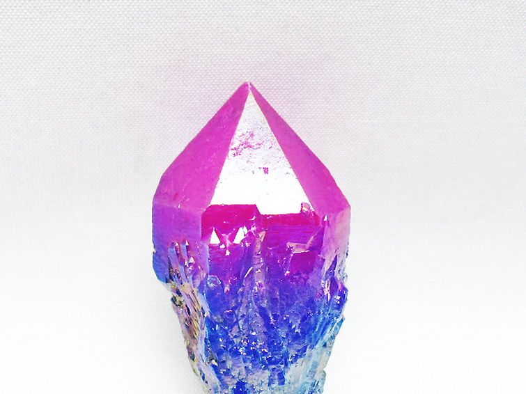 オーラ水晶 オーラクリスタル カテドラルライブラリー 原石(レインボー)[T693-5115] 2枚目