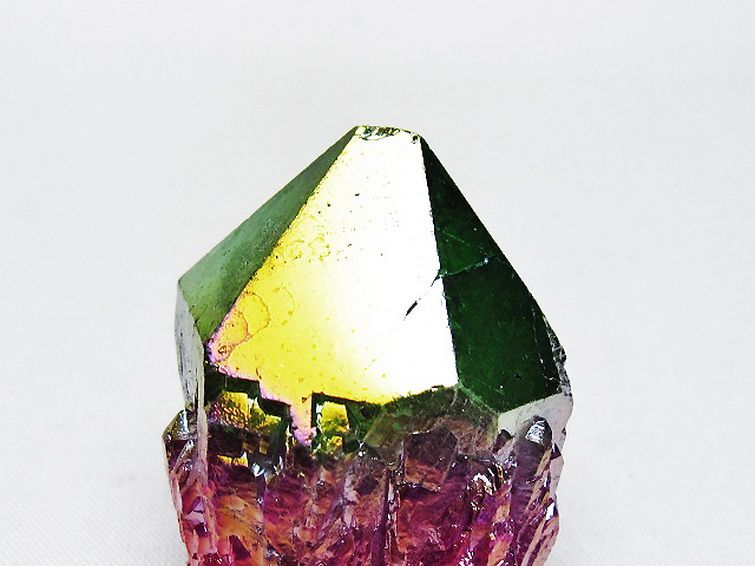 オーラ水晶 オーラクリスタル カテドラルライブラリー 原石(レインボー)[T693-5119] 2枚目